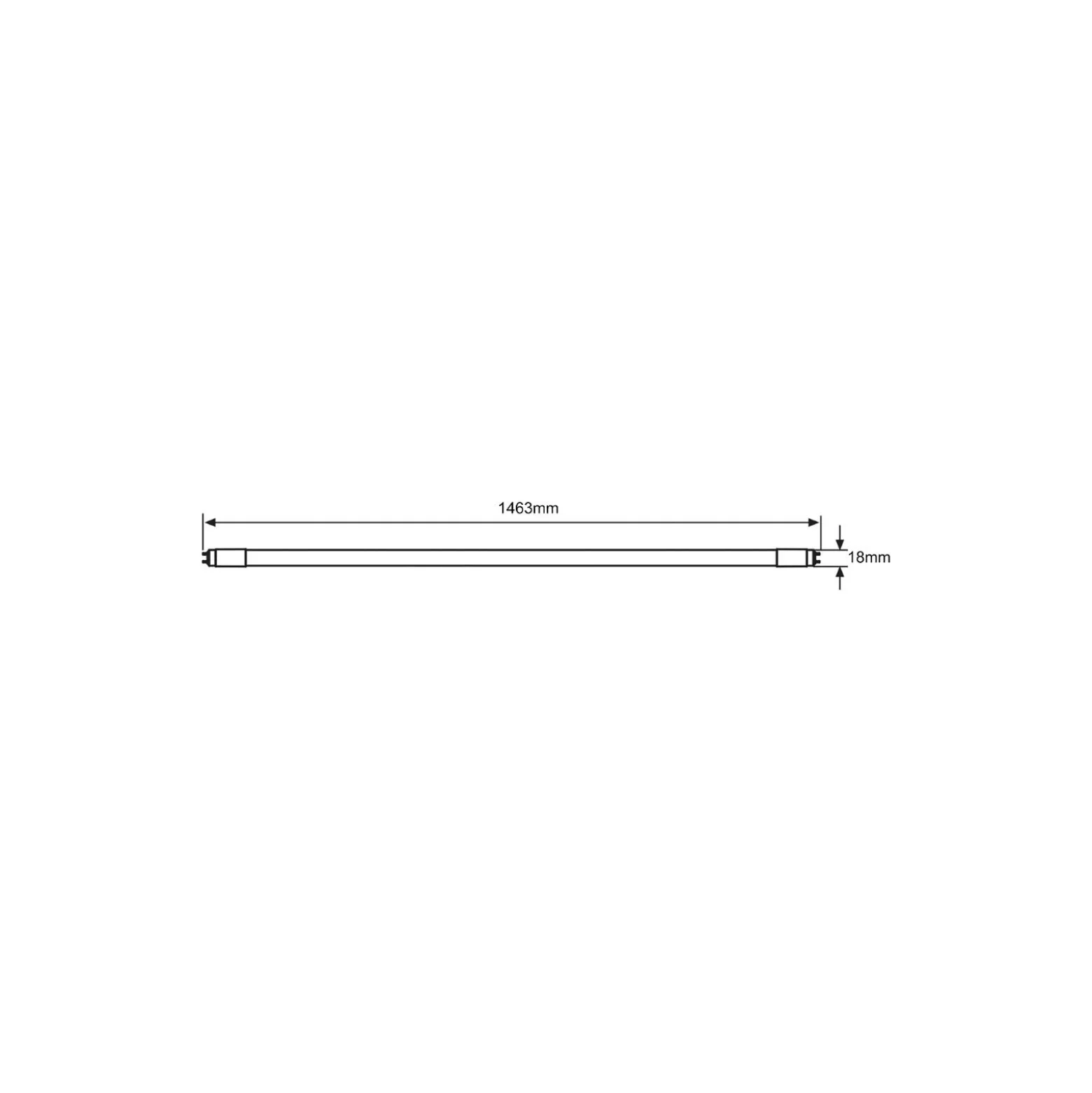 Noxion Avant LEDtube T5 Avant Extreme Electronic (HF) Ultra Output 37W 5600lm - 840 Kallvit | 145cm - Ersättare 80W