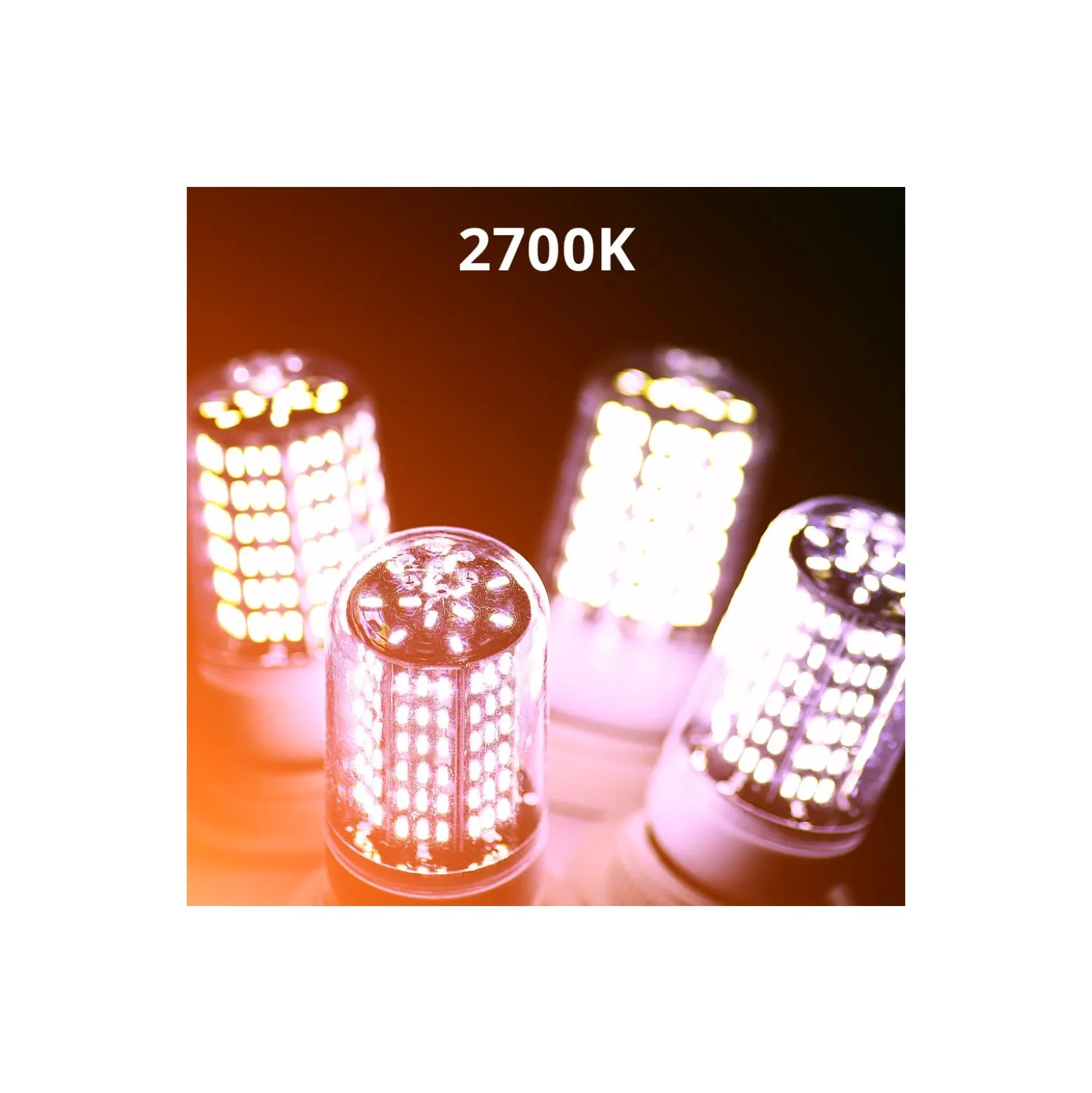 Noxion Bolt LED Capsule G9 4.8W 600lm - 827 Extra Varm Vit | Ersättare 50W