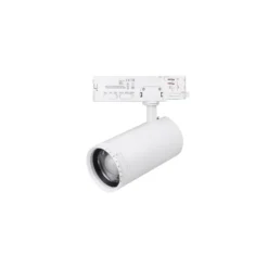 Noxion 3-Fas Spårbelysning Delta Aluminium Vit 30W 2250lm 15-55D - 927-930-940 CCT | Zoombar