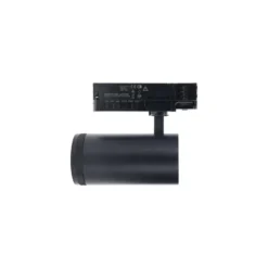 Noxion 3-Fas Spårbelysning Delta Aluminium Svart 30W 2250lm 15-55D - 927-930-940 CCT | Zoombar