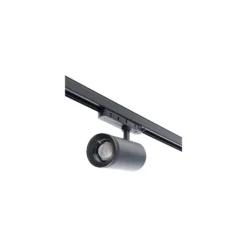Noxion 3-Fas Spårbelysning Delta Aluminium Svart 30W 2250lm 15-55D - 927-930-940 CCT | Zoombar