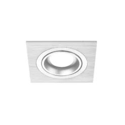 Noxion Infälld Spot Boxi MR16 Lutningsbar Aluminium | Utskärning 80mm - GU10 Sockel