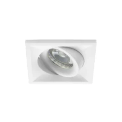 Noxion Infälld Spot D-Flex MR16 Lutningsbar Vit | Utskärning 70mm - GU10 Sockel