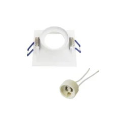 Noxion Infälld Spotlight D-Deep MR16 Vit | Utdrag 70mm - GU10-fäste