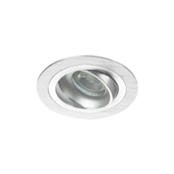 Noxion Infälld Spot Logic MR16 Lutningsbar Aluminium | Utskärning 80mm - GU10 Sockel