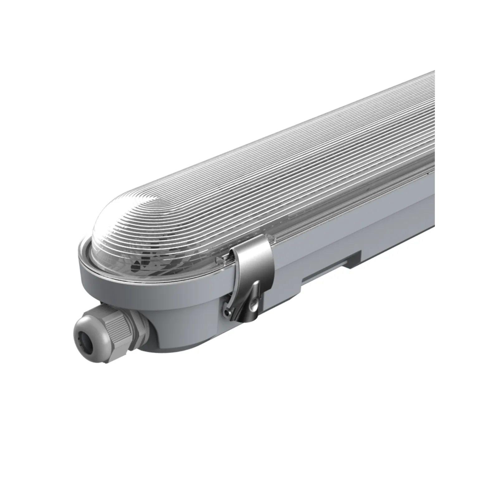 Noxion LED Allmänbruksarmatur Vattentät Poseidon V3.0 35-65W 4550-9100lm - 830-865 CCT | 150cm - Kabelgenomföring (5x2.5mm2)