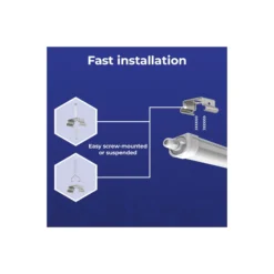 Noxion LED Allmänbruksarmatur Vattentät Ecowhite V3.0 24/36W 3120/4680lm - 830-865 CCT | 120cm