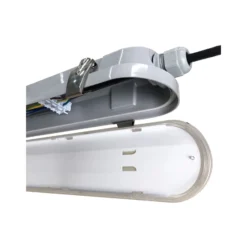 Noxion LED Allmänbruksarmatur Vattentät Poseidon V3.0 30W 3900/4200lm - 830-865 CCT | 120cm - Kabelgenomföring (5x2.5mm2) - Dali Dimbar