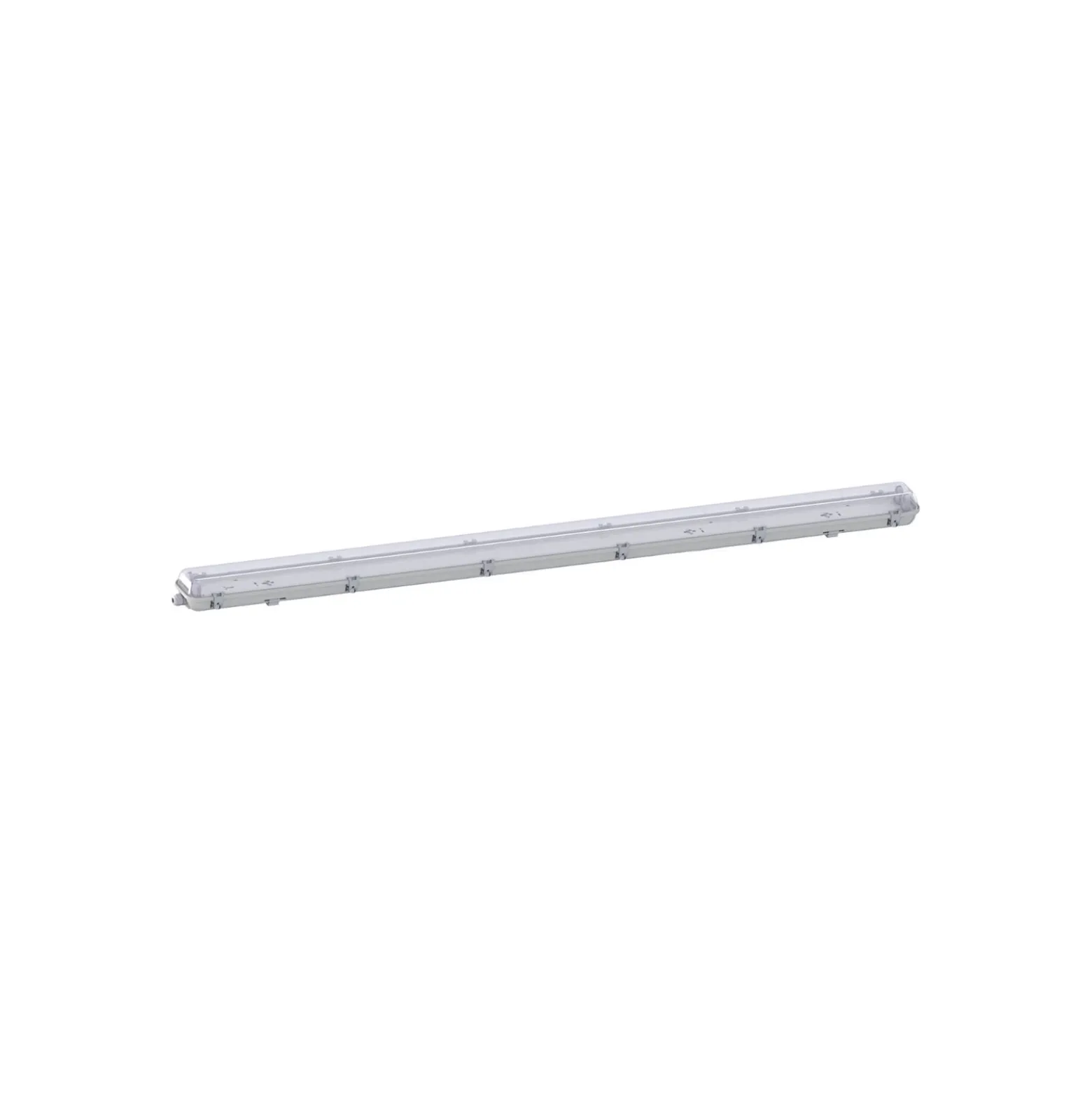 Noxion LED Allmänbruksarmatur Vattentät Armatur Poseidon V2.0 incl. 2x Noxion LED Rör T8 Standard Output 19W 2x2300lm - 865 Dagsljus | 150cm