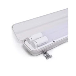 Noxion LED Allmänbruksarmatur Vattentät ArmaturPoseidon V2.0incl. 2x Noxion LED Rör T8 Standard Output 7.5W 2x900lm - 865 Dagsljus | 60cm