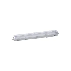Noxion LED Allmänbruksarmatur Vattentät ArmaturPoseidon V2.0incl. 2x Noxion LED Rör T8 Standard Output 9W 2x900lm - 840 Kallvit | 60cm
