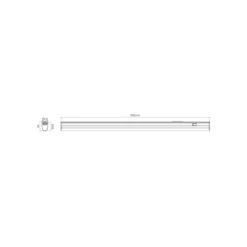 Noxion LED Allmänbruksarmatur Batline V2.0 8W 990/1080/1050lm - 830-865 CCT | 60cm