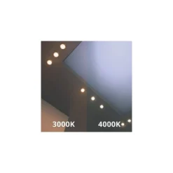 Noxion LED Downlight Apollo V2 12W 1500lm 60D - 830-840 CCT | 120mm - Utskärning 145mm + Philips driver