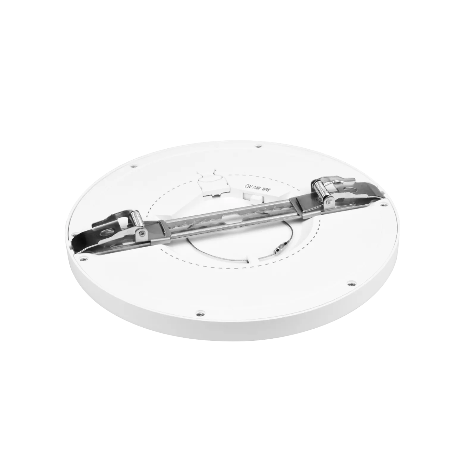 Noxion LED Downlight Ecowhite Nickel 18W 1530lm - 830-840-860 CCT | Utskärning 55-175mm - Dimbar