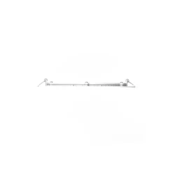 Noxion LED Downlight Slim V2.0 24W 2400lm 120D - 840 Kallvit | 225mm - Utskärning 200mm - IP44