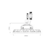 Noxion LED Highbay Concord V4.0 200W 34000lm 90D - 840 Kallvit | IP65 - Dali Dimbar - Ersättare 520W