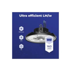 Noxion LED Highbay Ecowhite V2.0 200W 32000lm 120D - 840 Kallvit | IP65 - 1-10V Dimbar