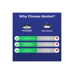 Noxion LED Highbay Ecowhite V2.0 200W 32000lm 90D - 840 Kallvit | IP65 - 1-10V Dimbar