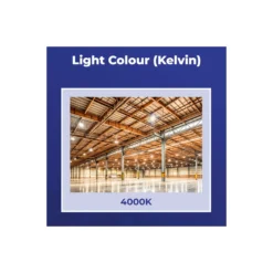 Noxion LED Highbay Ecowhite V2.0 100W 16000lm 120D - 840 Kallvit | IP65 - 1-10V Dimbar