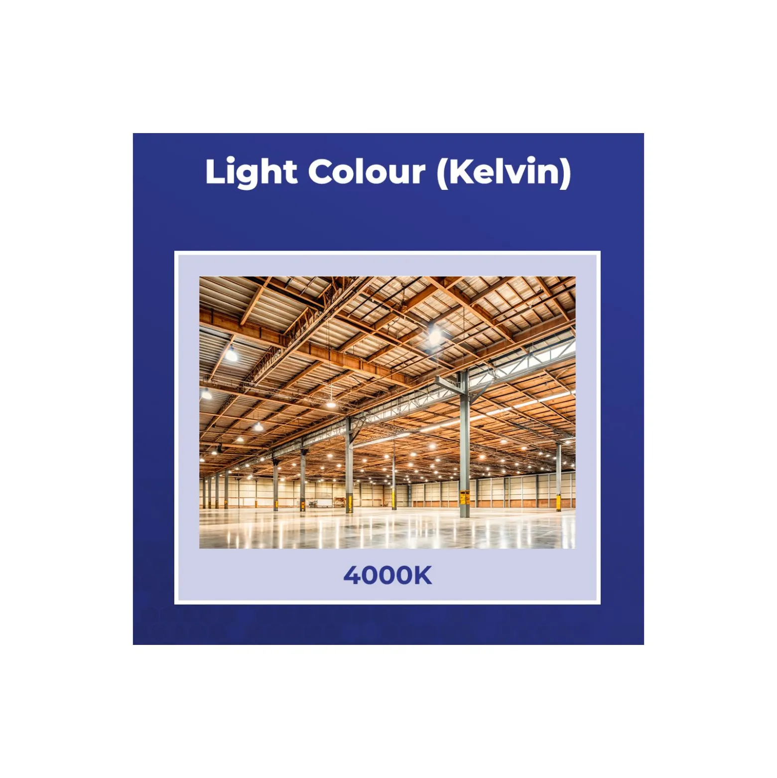 Noxion LED Highbay Ecowhite V2.0 100W 16000lm 120D - 840 Kallvit | IP65 - 1-10V Dimbar