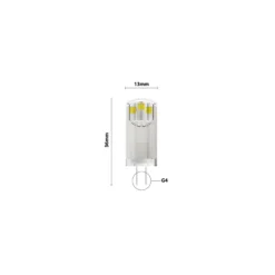 Noxion LED Kapsel G4 1.8W 190lm - 827 Extra Varm Vit| Ersättare 20W