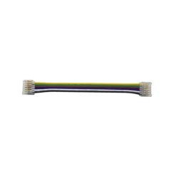 Noxion Led-Ljusslingor Naga - Ljusslingor 15cm Anslutningsstycke - Enkel (6pin/RGB+Dual Vit/12mm)