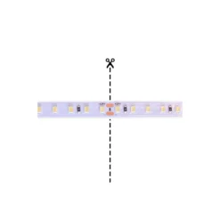 Noxion Led-Ljusslingor Naga 5 Meter Komplett set - Smart Wifi - 24V - 120LEDs/m - 9.6W/m - 965 Dagsljus | 8mm - IP20 - Bästa Färgåtergivning - SMD2835