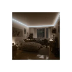 Noxion Led-Ljusslingor Naga 5 Meter Komplett set - Smart Wifi - 24V - 120LEDs/m - 9.6W/m - 965 Dagsljus | 8mm - IP20 - Bästa Färgåtergivning - SMD2835