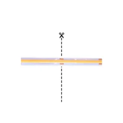 Noxion Led-Ljusslingor Naga 5 Meter IP20 COB/320 24V 8W/m 930 /8mm/50mm + DC Sladd