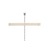 Noxion Led-Ljusslingor Naga 5 Meter IP20 COB/320 24V 8W/m 940 /8mm/50mm + DC Sladd