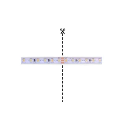 Noxion Led-Ljusslingor Naga 5 Meter 24V - 120LEDs/m - 9.6W/m - 930-965 Justerbar Vit | 8mm - IP65 - Bästa Färgåtergivning - SMD2835