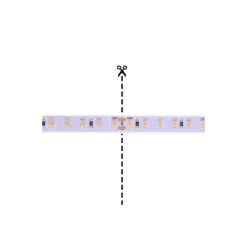 Noxion Led-Ljusslingor Naga 5 Meter IP20 SMD2835/120 24V 9.6W/m 927 /8mm/50mm + DC Sladd