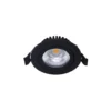 Noxion LED Lutningsbar Slim Spot Svart Runda 5W 550lm 60D - 940 Kallvit | 85mm - IP54 - Dimbar - Bästa Färgåtergivning