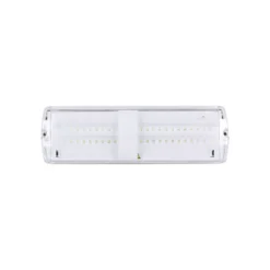 Noxion LED Nöd Entréarmatur | Wall/Takmonterad | 8.5W 500lm - 865 Dagsljus | 20m Betraktningsavstånd - 3 Timmar Nödbelysning - IP65 - Inkl. 4 Riktningar