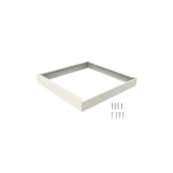 Noxion LED Panel Avtagbar Avtagbar Ytmonterad Kit V2.0 FastSlide 600X600mm for Externt Drivdon