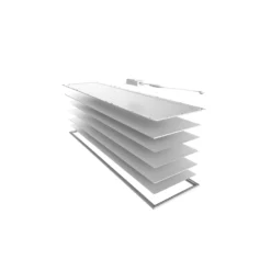 Noxion LED Panel Delta Pro Pronox V3.0 36W 5225lm - 830 Varm Vit | 120x30cm - UGR <19 - Dali Dimbar