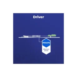Noxion LED Panel Delta Pro V5 28W 3700lm - 830 Varm Vit | 120x30cm - UGR <19 - Sidelit - Philips Drivdon