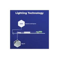 Noxion LED Panel Delta Pro V5 28W 3700lm - 830 Varm Vit | 120x30cm - UGR <19 - Sidelit - Philips Drivdon