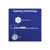 Noxion LED Panel Delta Pro V3 30W 3960lm - 830 Varm Vit | 120x30cm - UGR <19 - Philips Xitanium Drivdon