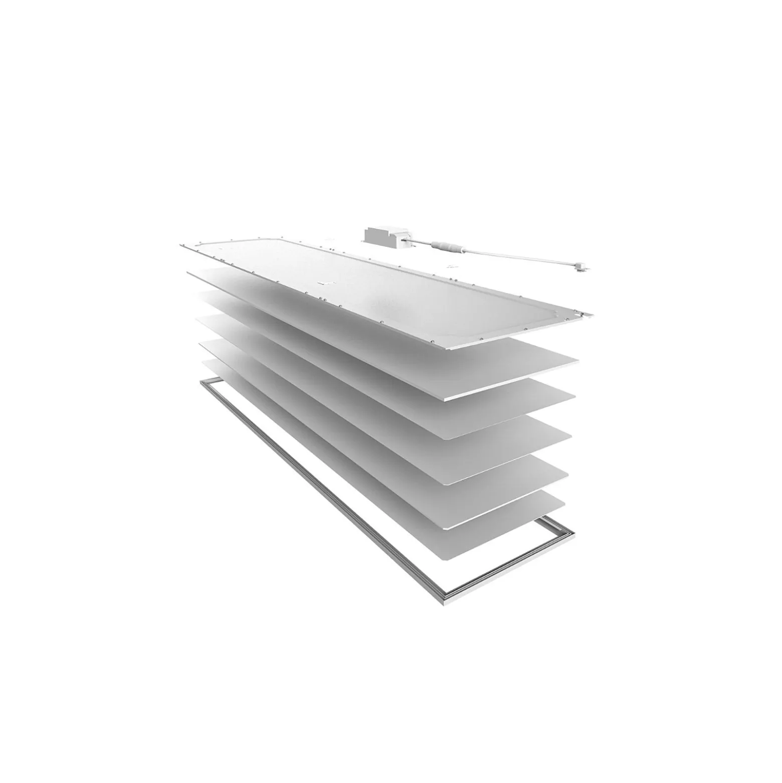 Noxion LED Panel Delta Pro V3 30W 3960lm - 830 Varm Vit | 120x30cm - UGR <19 - Philips Xitanium Drivdon