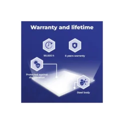 Noxion LED Panel Delta Value V5 Backlit 28W 3920lm - 830-840 CCT | 60x60cm - UGR <19 - Philips Drivdon