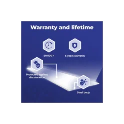 Noxion LED Panel Delta Value V5 28W 3920lm - 830-840 CCT | 30x120cm - UGR<19 - Backlit - TRIAC Dimbar