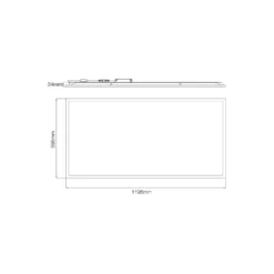 Noxion LED Panel Ecowhite V4.0 64W 7680lm - 830-840-865 CCT | 60x120cm