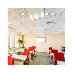 Noxion LED Panel Louvre Excell Pronox 38W 4200lm - 840 Kallvit | 150x15cm - UGR 152 - Dali Dimbar