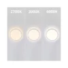 Noxion LED Plafond Pro Vit 20W 2000lm - 827-830-840 CCT | 300mm - IP66 - 3 timmar nödbelysning