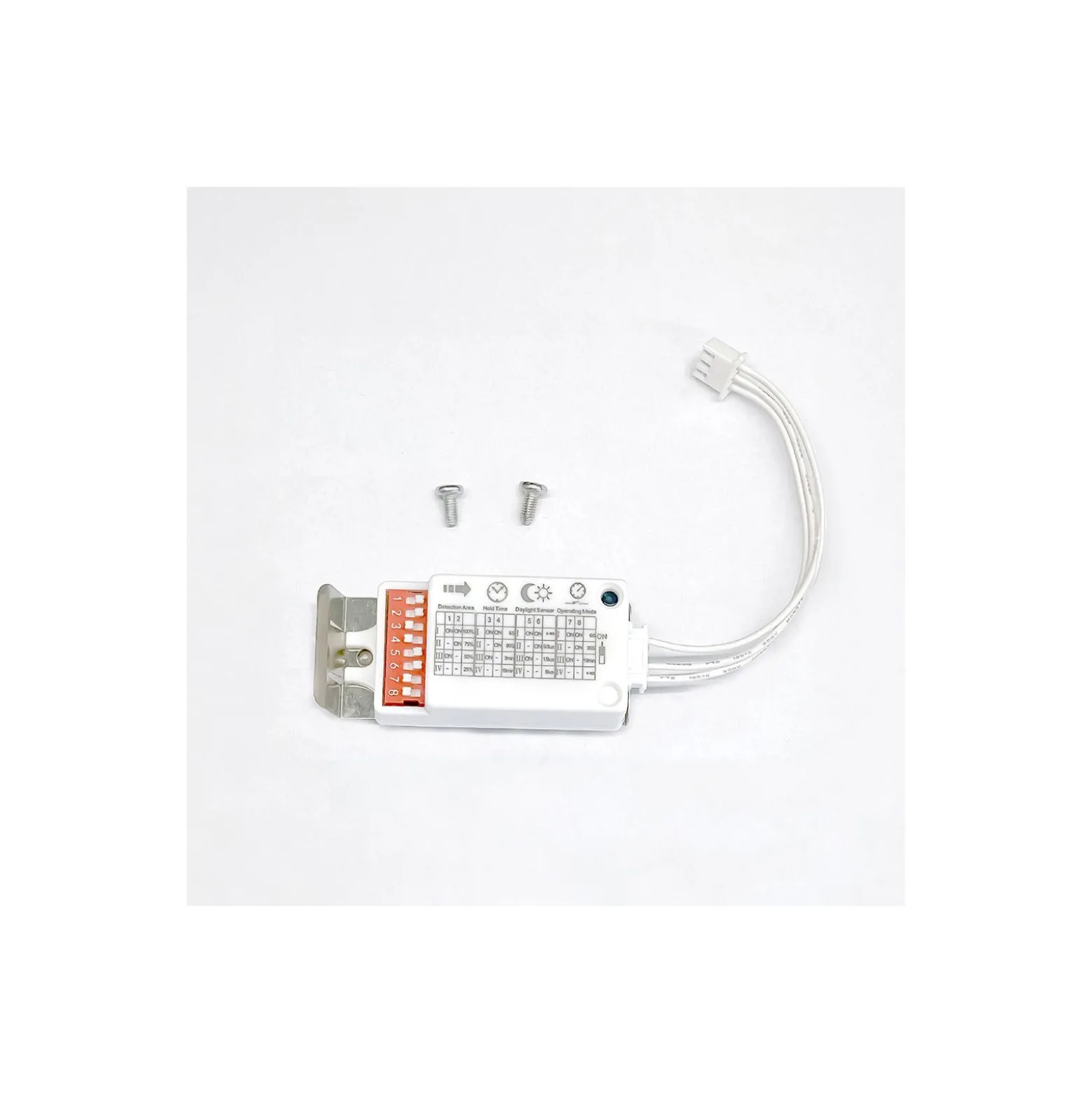 Noxion LED Plafond Pro V2 12/16/20W 2400lm - 830-840-865 CCT | 325mm - IP65 - Rörelse- och Ljussensor + Ögonlock Ring Vit