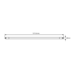 Noxion LED Rör T8 Avant (EM/Mains) Standard Output 15W 1800lm - 830 Varm Vit | 120cm - Ersättare 36W