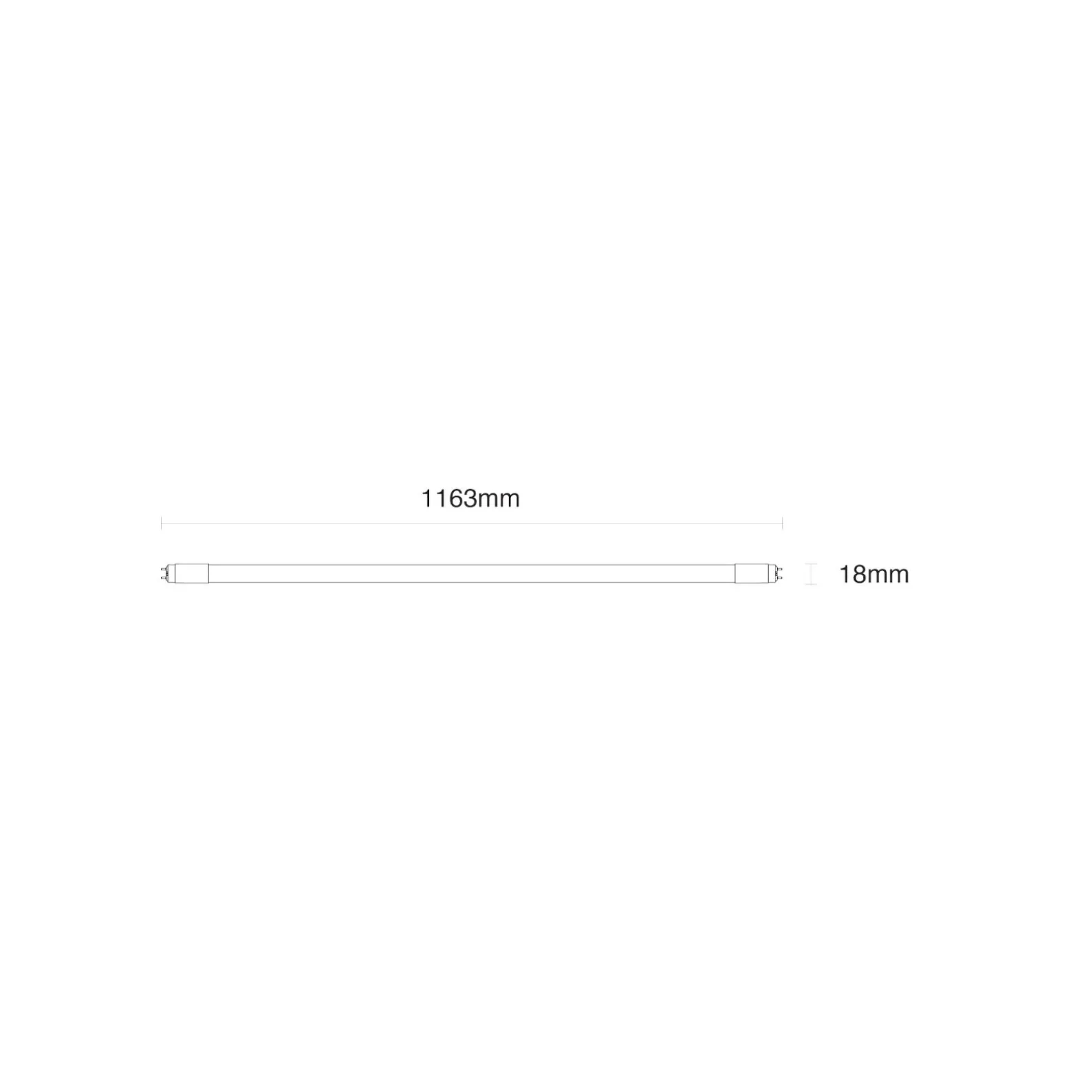 Noxion LED Rör T5 Avant Extreme (HF) High Efficiency 16W 2400lm - 865 Dagsljus | 115cm - Ersättare 28W
