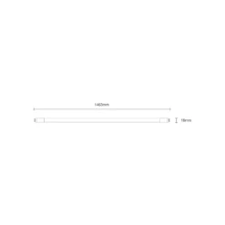 Noxion LED Rör T5 Avant Extreme (Mains AC) High Output 26W 3900lm - 840 Kallvit | 145cm - Ersättare 49W