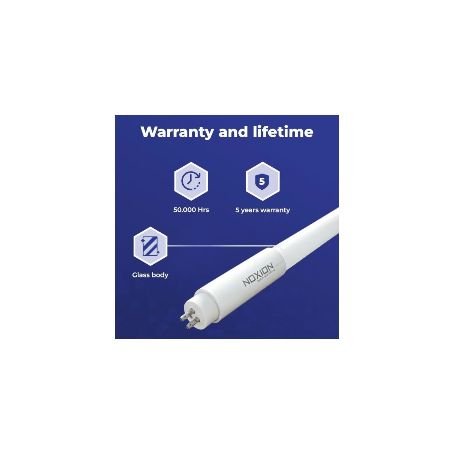 Noxion LED Rör T5 Avant Extreme (Mains AC) High Output 26W 3900lm - 865 Dagsljus | 115cm - Ersättare 54W